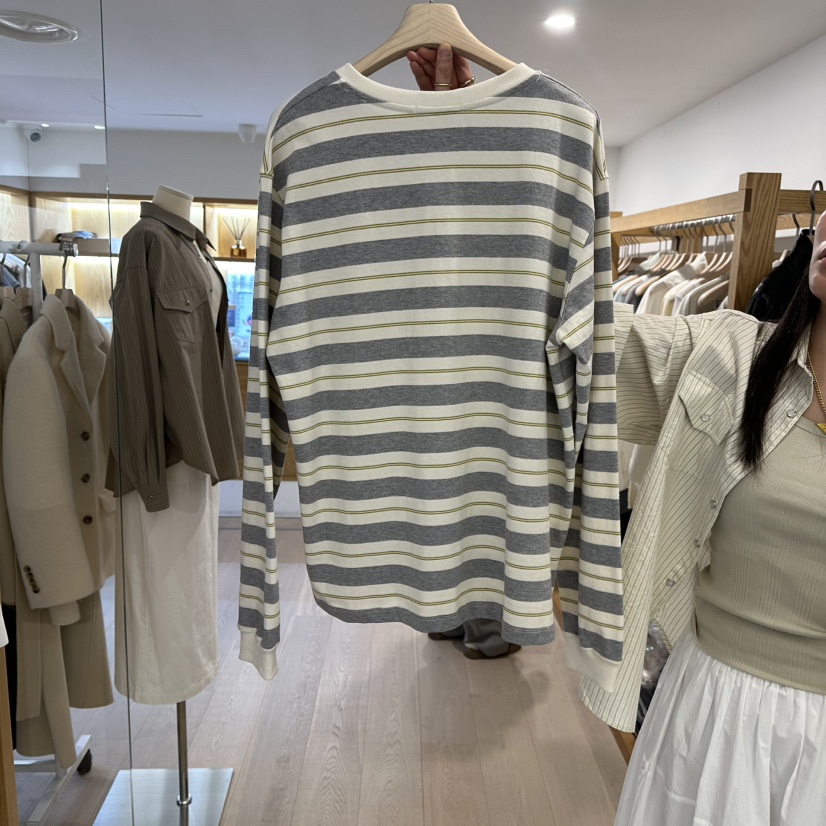 ROUNDER東大門實拍女士新品推薦熱賣時尚職業人氣長袖T恤ROUNDER長袖T恤