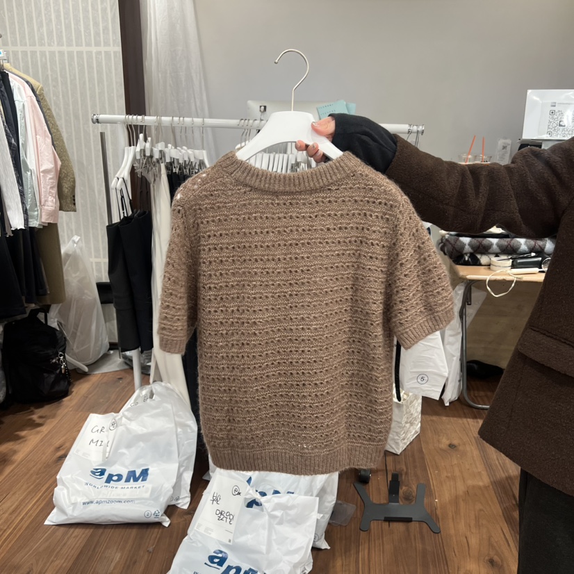 UNDERSTANDING韓國代購女士新款推薦休閑26春季熱賣針織衫UNDERSTANDING針織衫