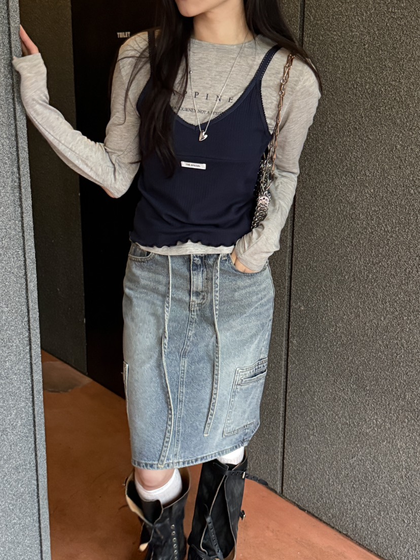 SPECIAL東大門直郵女裝新品休閑熱賣時尚人氣職業吊帶背心SPECIAL吊帶/背心