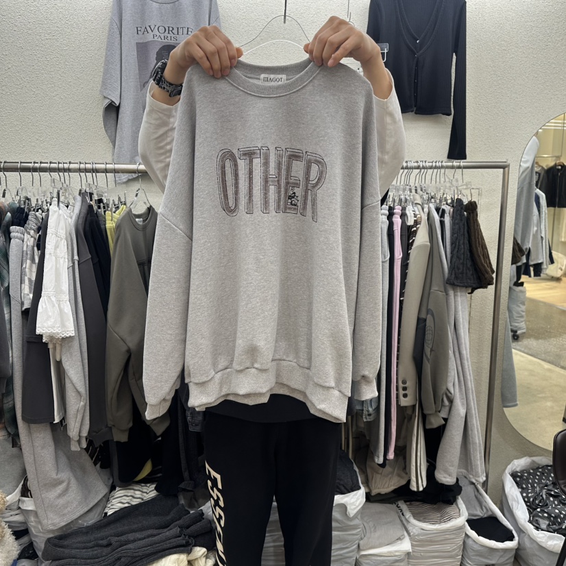 MAGOT韓國代購女裝新品26春季職業休閑推薦時尚熱賣人氣衛衣IIIΛGOT/MAGOT衛衣圖色1