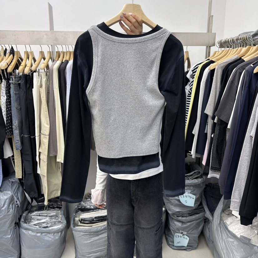 SPECIAL東大門代購女士新款人氣熱賣推薦26春季職業長袖T恤SPECIAL長袖T恤