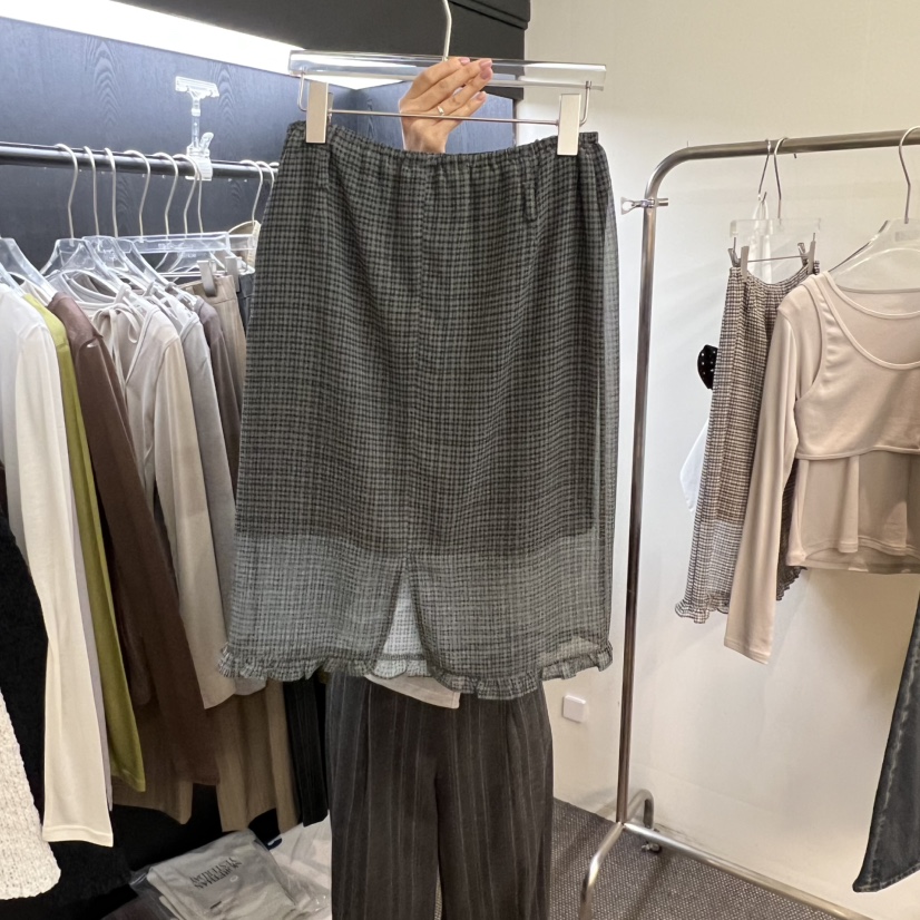 MORE THAN YESTERDAY/LOVE YOU SO MUCH東大門實拍女裝新品休閑半身裙中短裙LYSM/MORE THAN YESTERDAY半身裙/中短裙