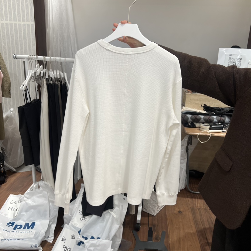 UNDERSTANDING韓國代購女裝新品休閑職業26春季推薦長袖T恤UNDERSTANDING長袖T恤