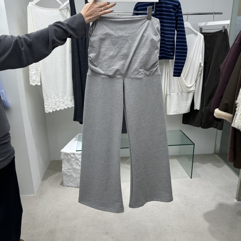 NEUTER韓國代購女士新款26春季熱賣時尚職業休閑休閑褲修身NEUTER休閑褲圖色1