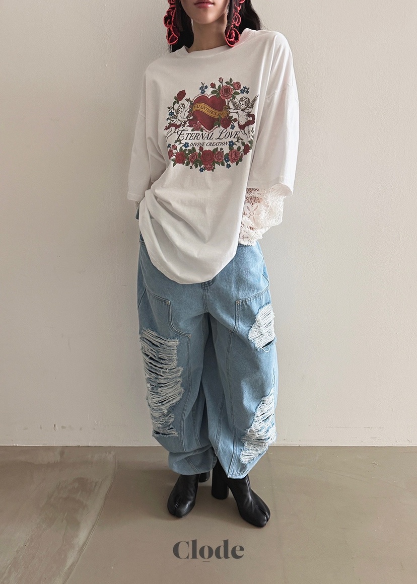 CLODE東大門直郵女裝新品熱賣職業26春季推薦人氣時尚牛仔褲CLODE牛仔褲