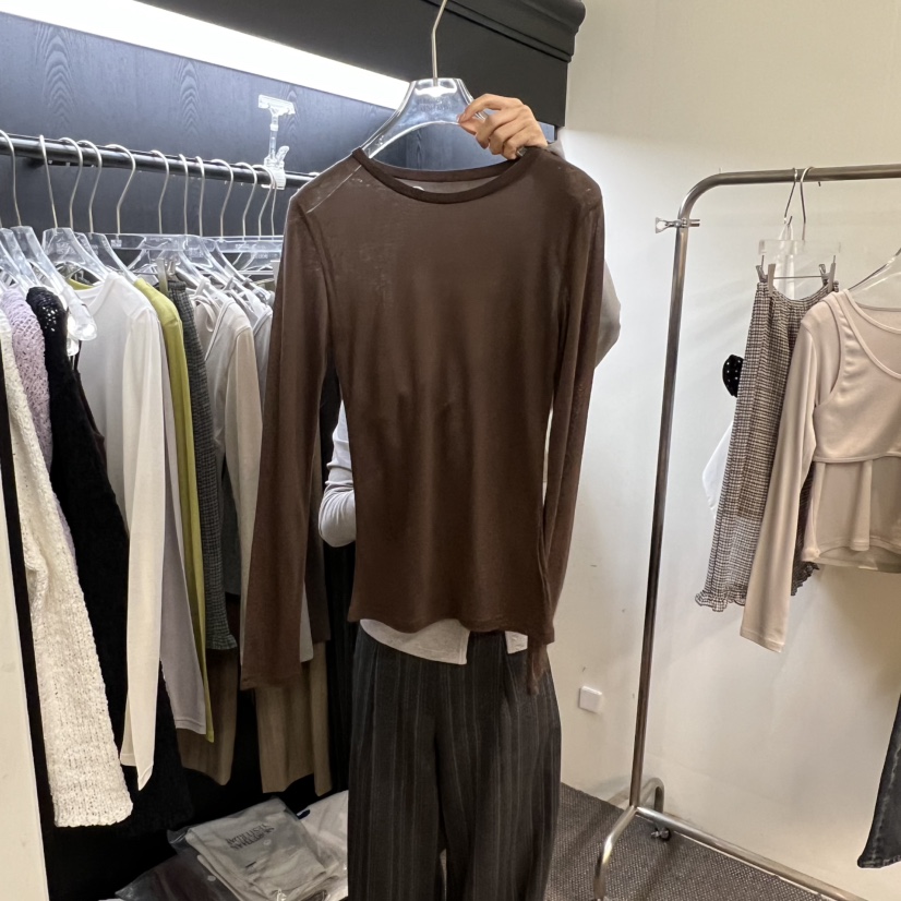 MORE THAN YESTERDAY/LOVE YOU SO MUCH韓國直郵女裝新款推薦長袖T恤LYSM/MORE THAN YESTERDAY長袖T恤圖色4