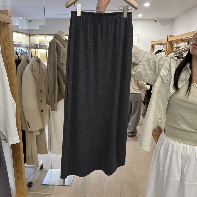 ROUNDER韓國代購女士新款職業推薦26春季熱賣休閑時尚長裙ROUNDER長裙