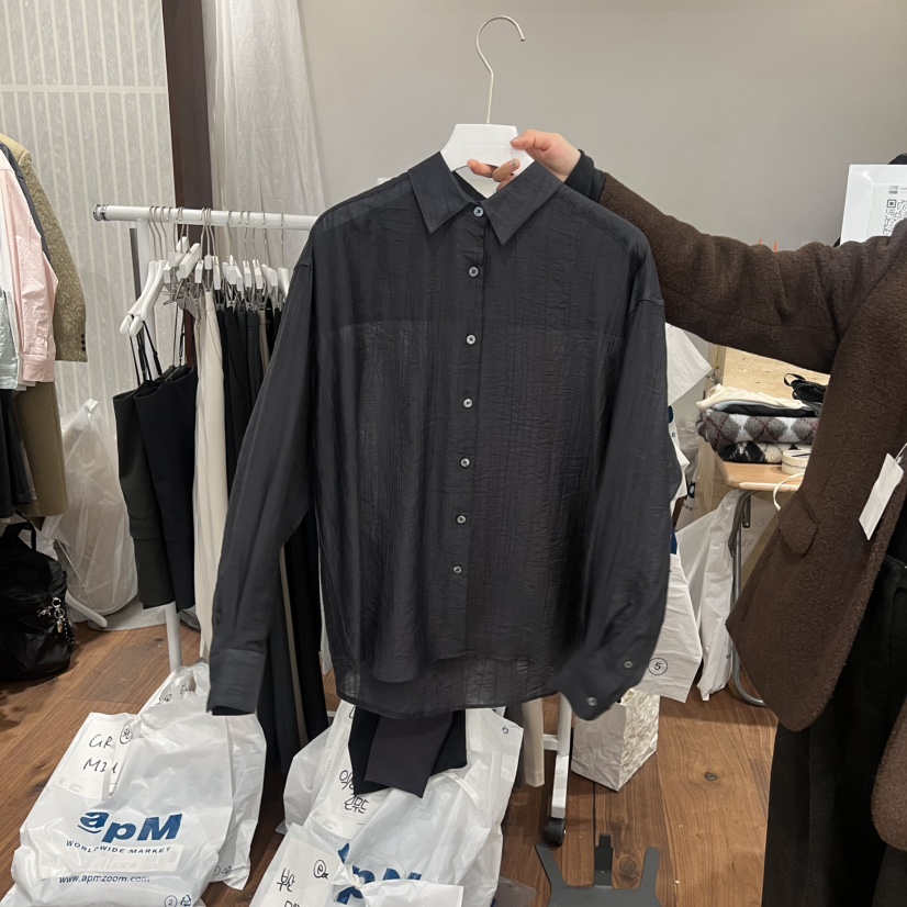 UNDERSTANDING東大門代購女裝新品26春季人氣熱賣襯衫蕾絲衫UNDERSTANDING襯衫/蕾絲衫圖色3