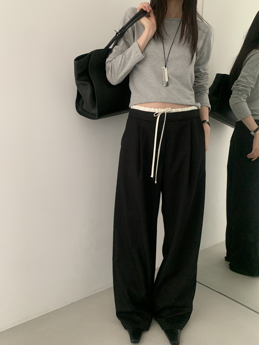 TRUE東大門直郵女士新品26春季熱賣推薦休閑人氣職業休閑褲TRUE休閑褲