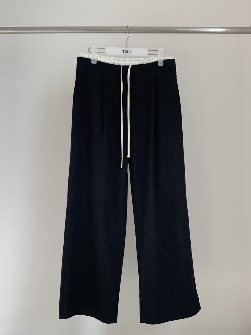TRUE東大門直郵女士新品26春季熱賣推薦休閑人氣職業休閑褲TRUE休閑褲圖色2黑色
