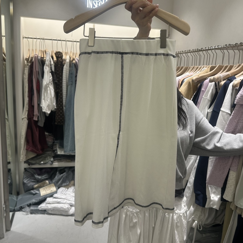 BERTHA東大門代購女士新品時尚26春季人氣推薦休閑熱賣長裙BERTHA長裙