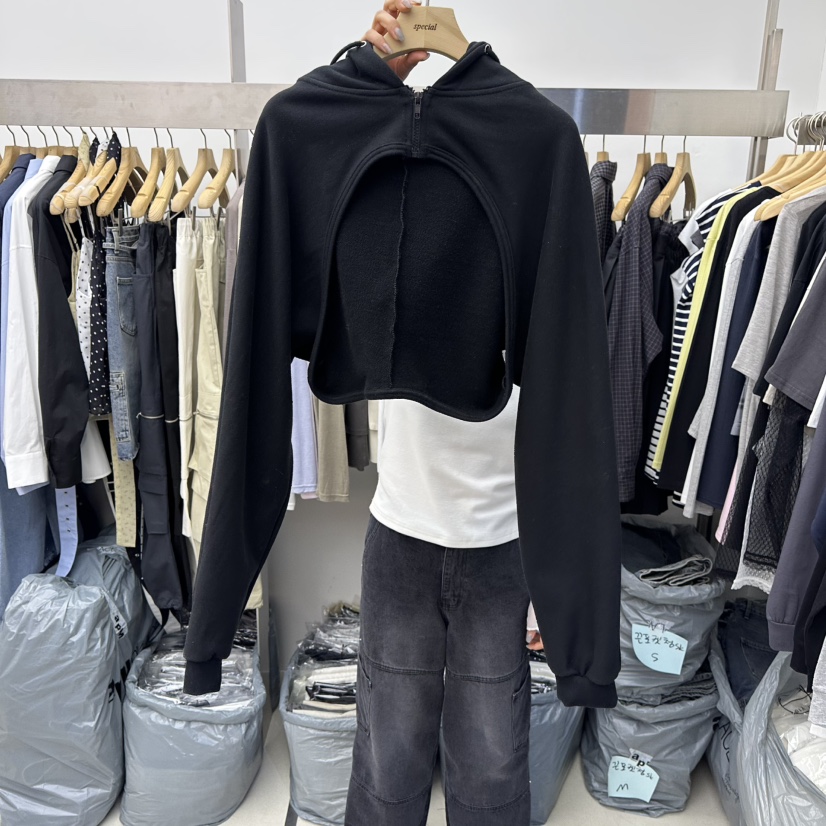 SPECIAL韓國直郵女士新款26春季人氣時尚職業推薦衛衣拉鏈SPECIAL衛衣圖色3