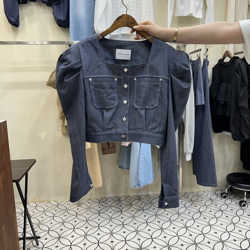 BAMBOLINA東大門代購女裝新款休閑推薦26春季人氣時尚夾克BAMBOLINA夾克圖色2