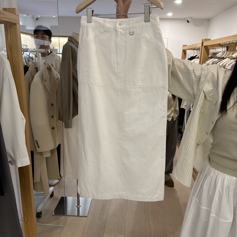 ROUNDER韓國直郵女士新款熱賣人氣推薦26春季休閑時尚長裙ROUNDER長裙圖色1