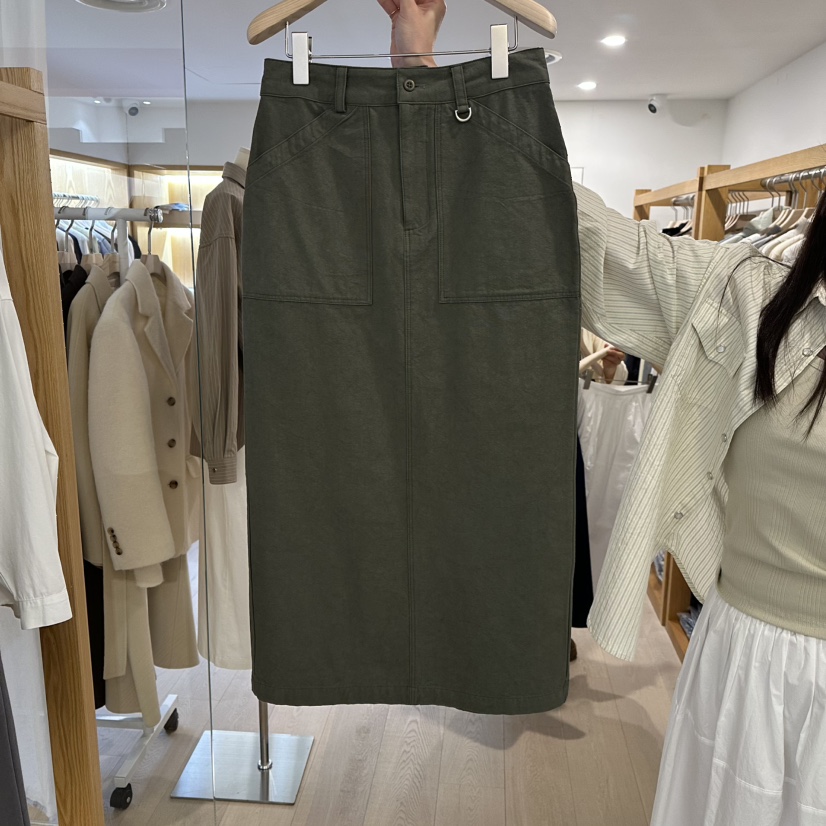 ROUNDER韓國直郵女士新款熱賣人氣推薦26春季休閑時尚長裙ROUNDER長裙圖色2