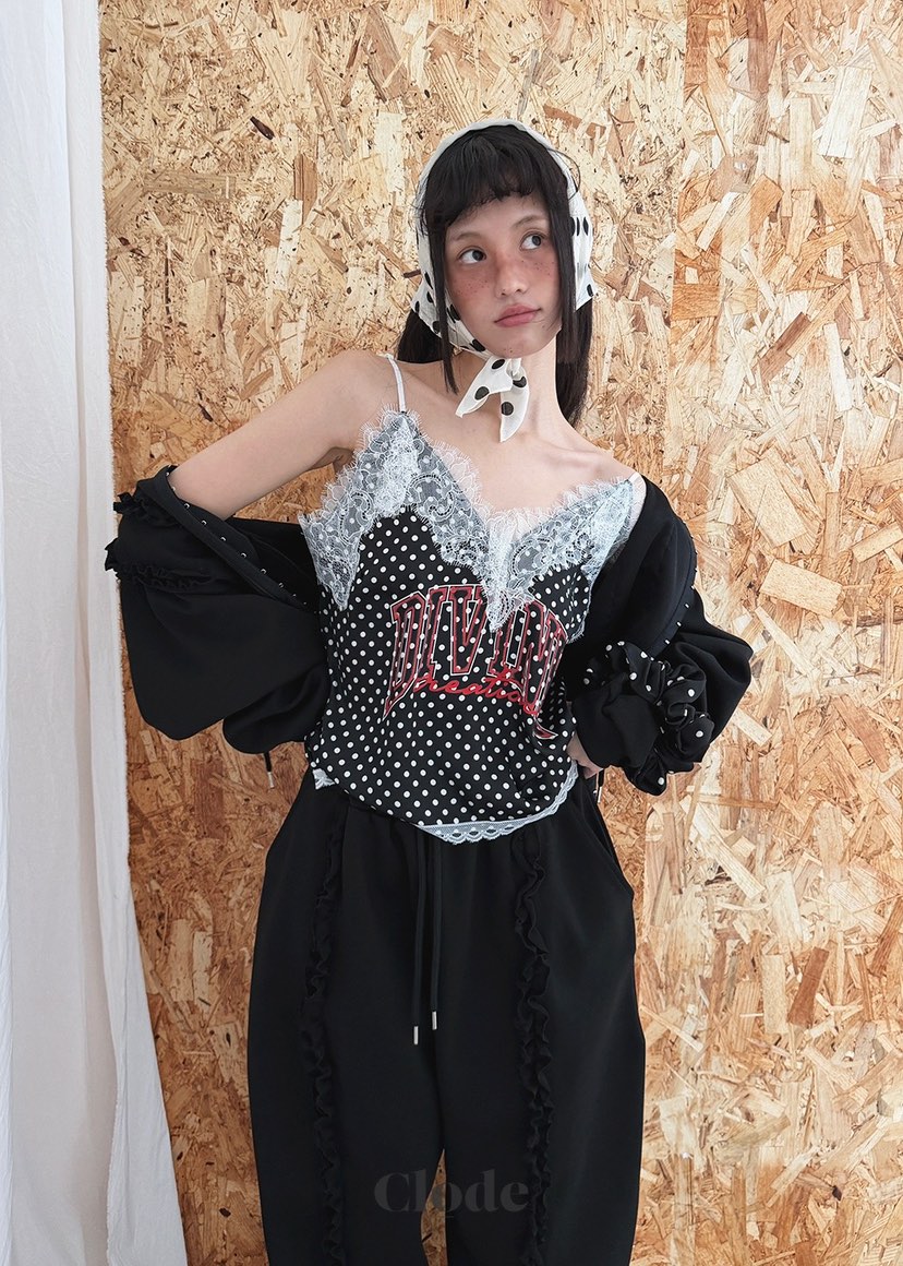 CLODE東大門實拍女裝新品26春季時尚人氣休閑推薦吊帶背心CLODE吊帶/背心圖色2