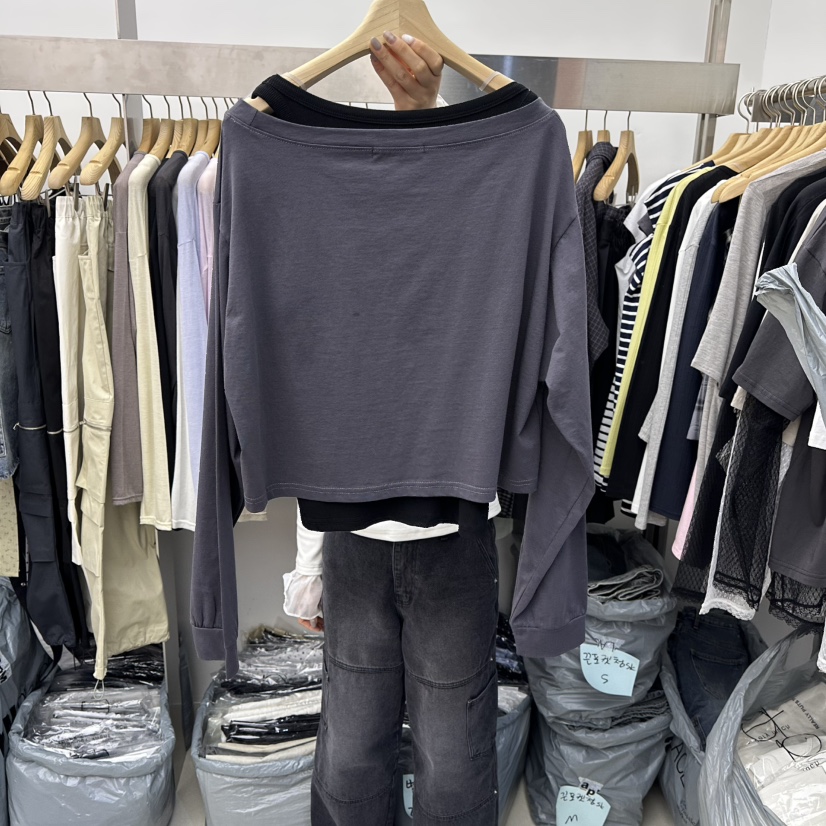 SPECIAL東大門直郵女士新品時尚熱賣人氣26春季推薦長袖T恤SPECIAL長袖T恤