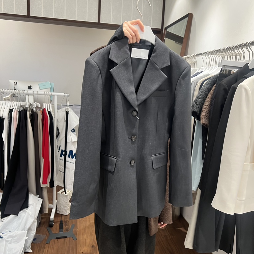 UNDERSTANDING東大門實拍女士新品人氣26春季時尚職業夾克UNDERSTANDING夾克圖色1