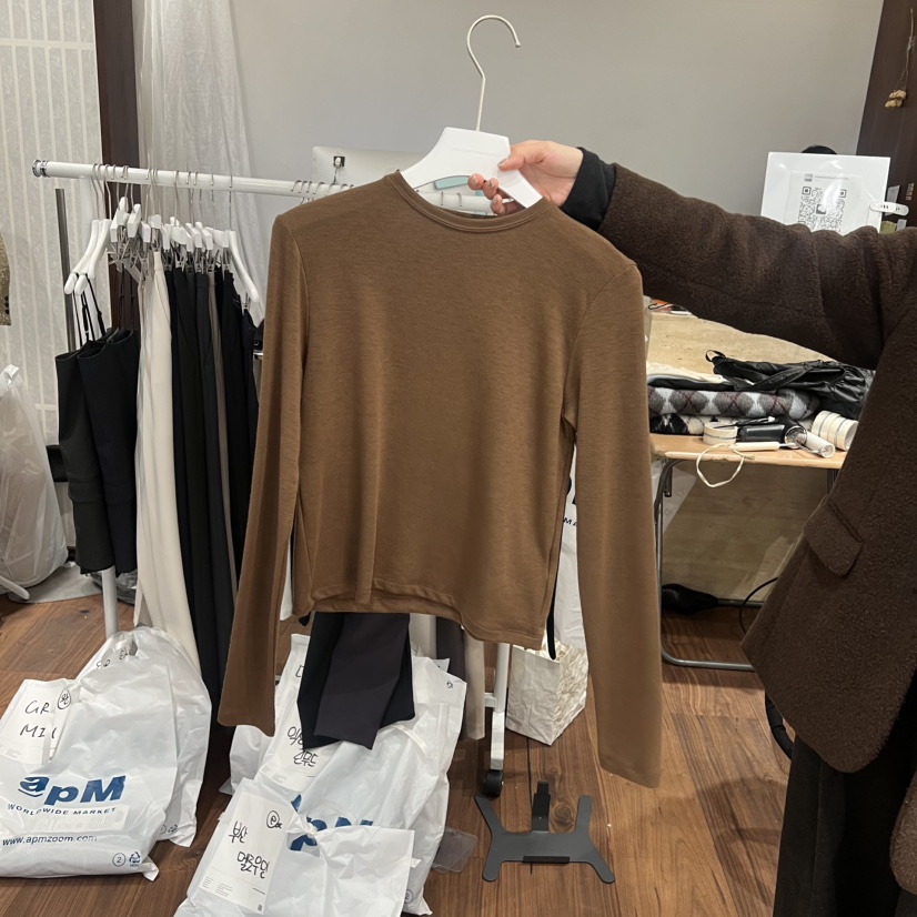 UNDERSTANDING韓國直郵女士新款職業推薦熱賣26春季長袖T恤UNDERSTANDING長袖T恤圖色7