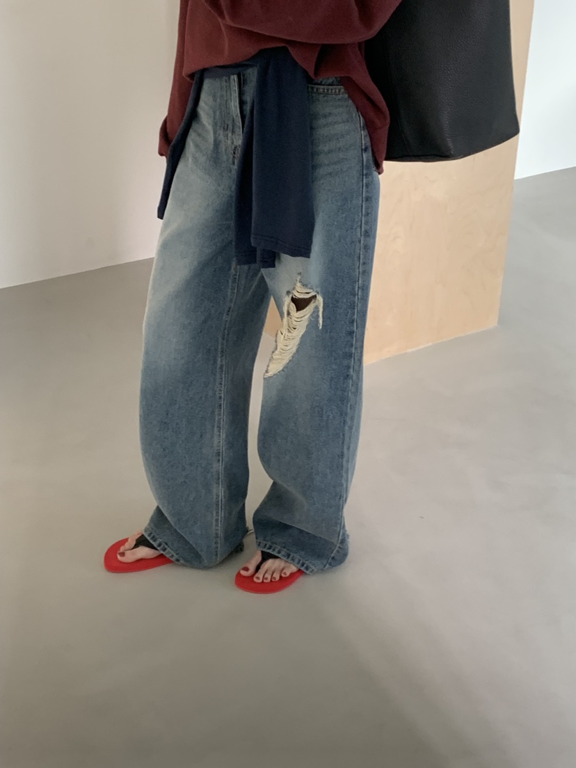 TRUE韓國代購女士新款休閑職業26春季熱賣人氣推薦牛仔褲TRUE牛仔褲