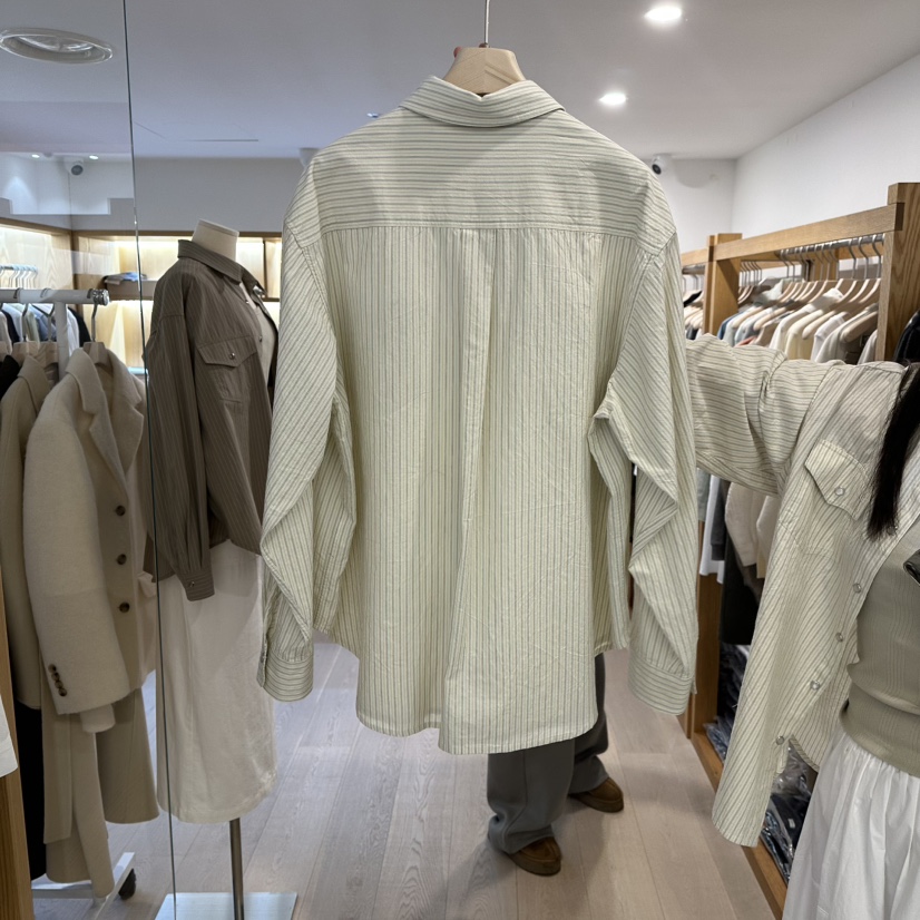 ROUNDER東大門實拍女裝新品推薦26春季休閑職業襯衫蕾絲衫ROUNDER襯衫/蕾絲衫