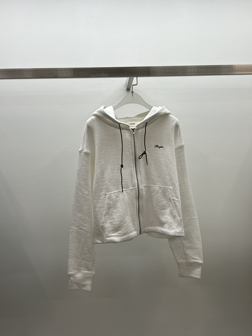 WEARABLE-L韓國直郵女士新品26春季休閑人氣衛衣連帽拉鏈衫WEARABLE衛衣圖色1