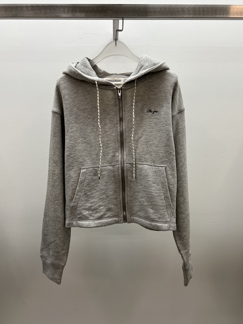 WEARABLE-L韓國直郵女士新品26春季休閑人氣衛衣連帽拉鏈衫WEARABLE衛衣圖色2