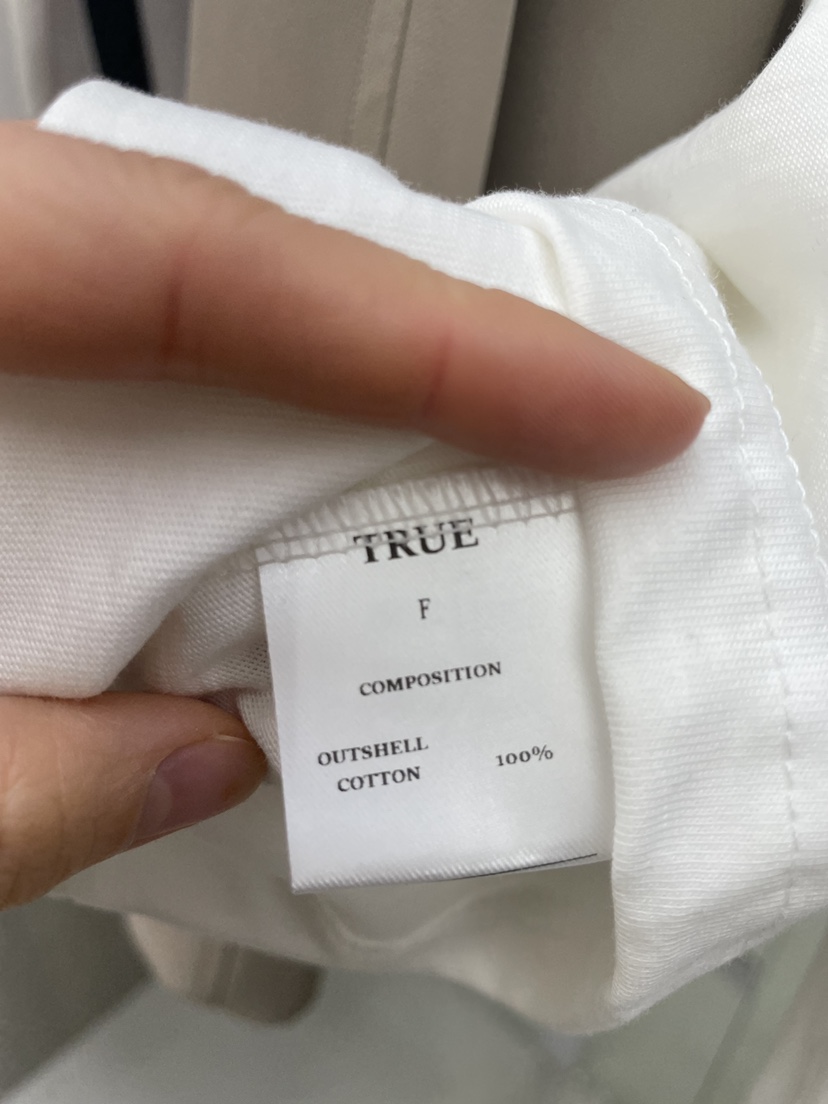 TRUE韓國代購女裝新款人氣熱賣26春季推薦休閑職業長袖T恤TRUE長袖T恤