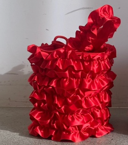 CLODE東大門代購女裝新款26春季休閑人氣熱賣手提包荷葉邊CLODE手提包圖色1