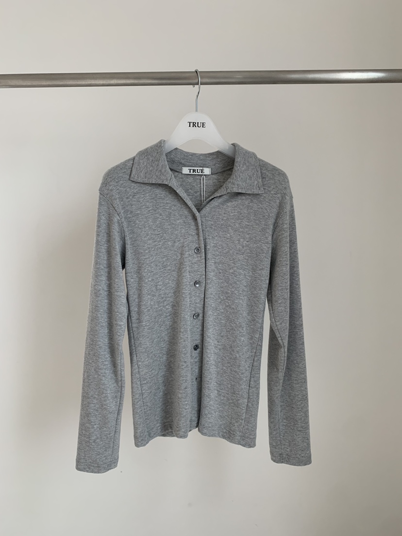 TRUE東大門實拍女裝新款職業休閑26春季時尚熱賣人氣長袖T恤TRUE長袖T恤圖色1