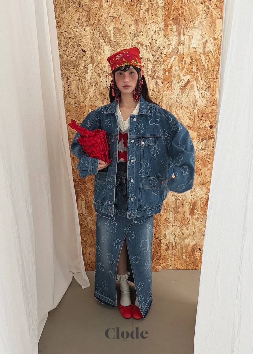 CLODE東大門直郵女裝新款職業推薦休閑26春季熱賣時尚長裙CLODE長裙圖色1