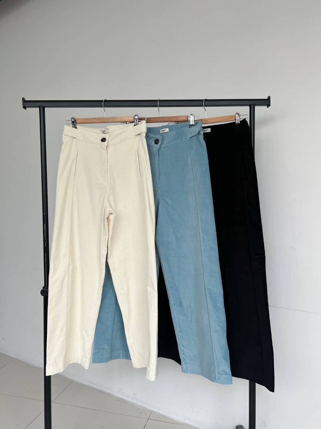 RICCO東大門直郵女士新品職業休閑推薦26春夏真品人氣牛仔褲RICCO牛仔褲圖色3左三色