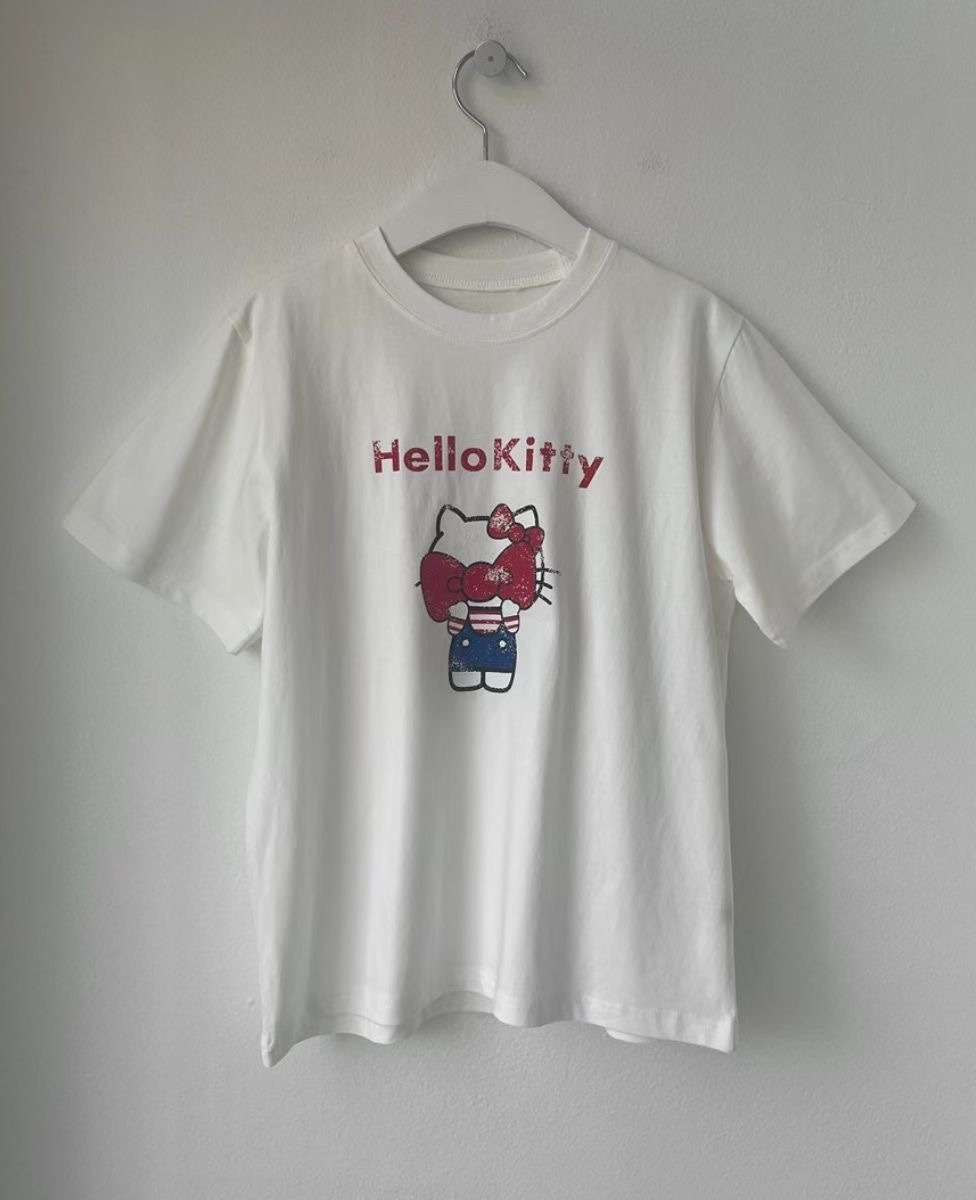 RICCO韓國直郵女士新款推薦熱賣26春夏職業時尚人氣休閑T恤RICCOT恤圖色1