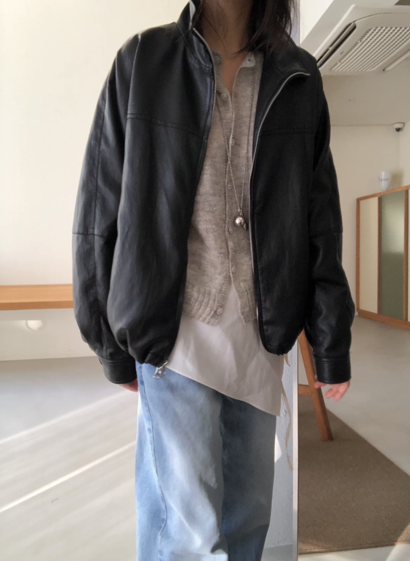 ROMANTICIZE東大門代購女士新品時尚推薦人氣夾克皮革拉鏈ROMANTICIZE夾克