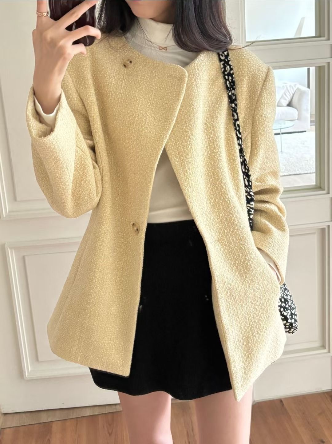 RICCO東大門實拍女裝新品真品職業26春夏時尚熱賣推薦夾克RICCO夾克圖色1