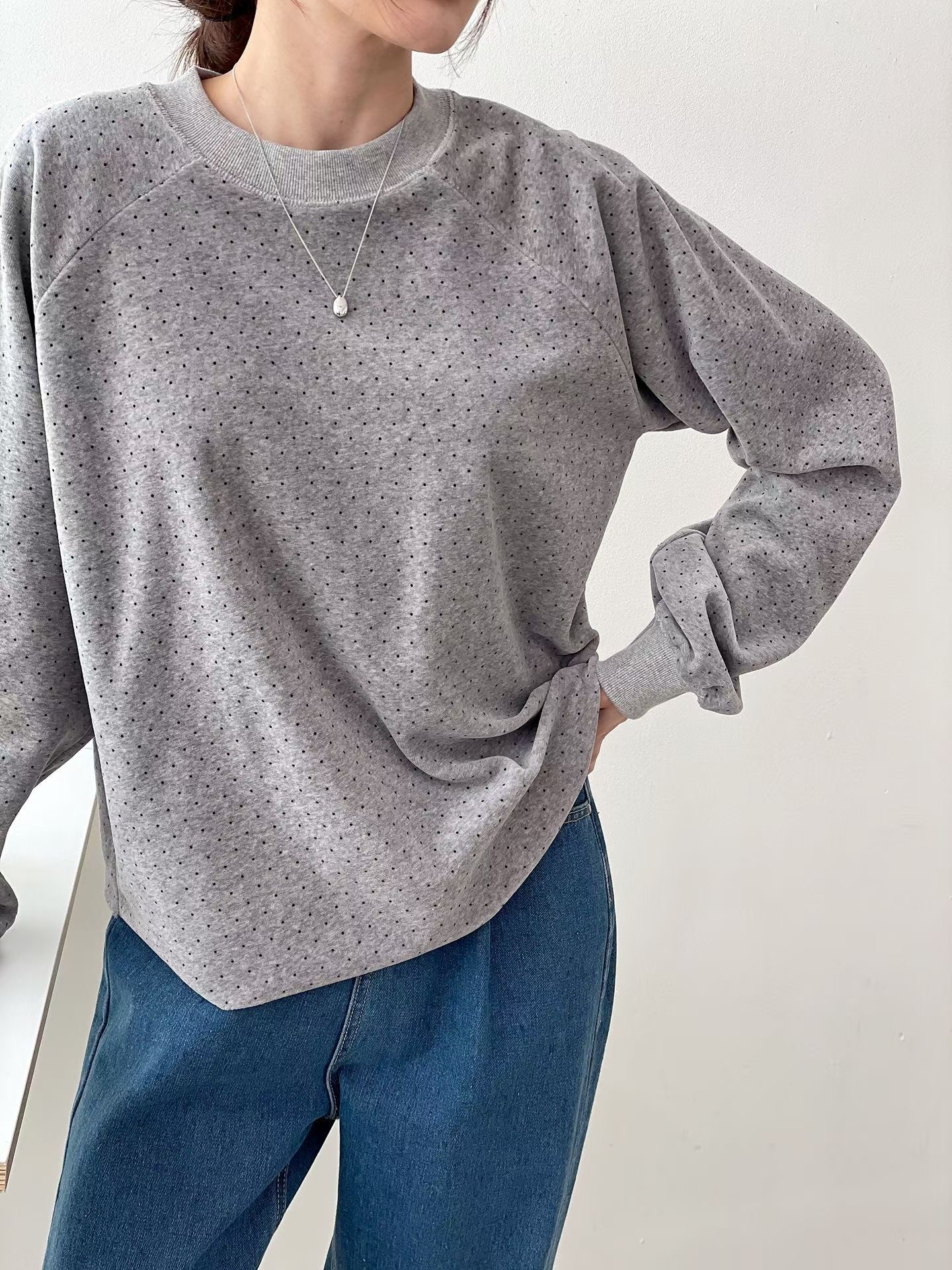 RICCO東大門實拍女裝新款真品熱賣26春夏休閑職業長袖T恤RICCO長袖T恤圖色2