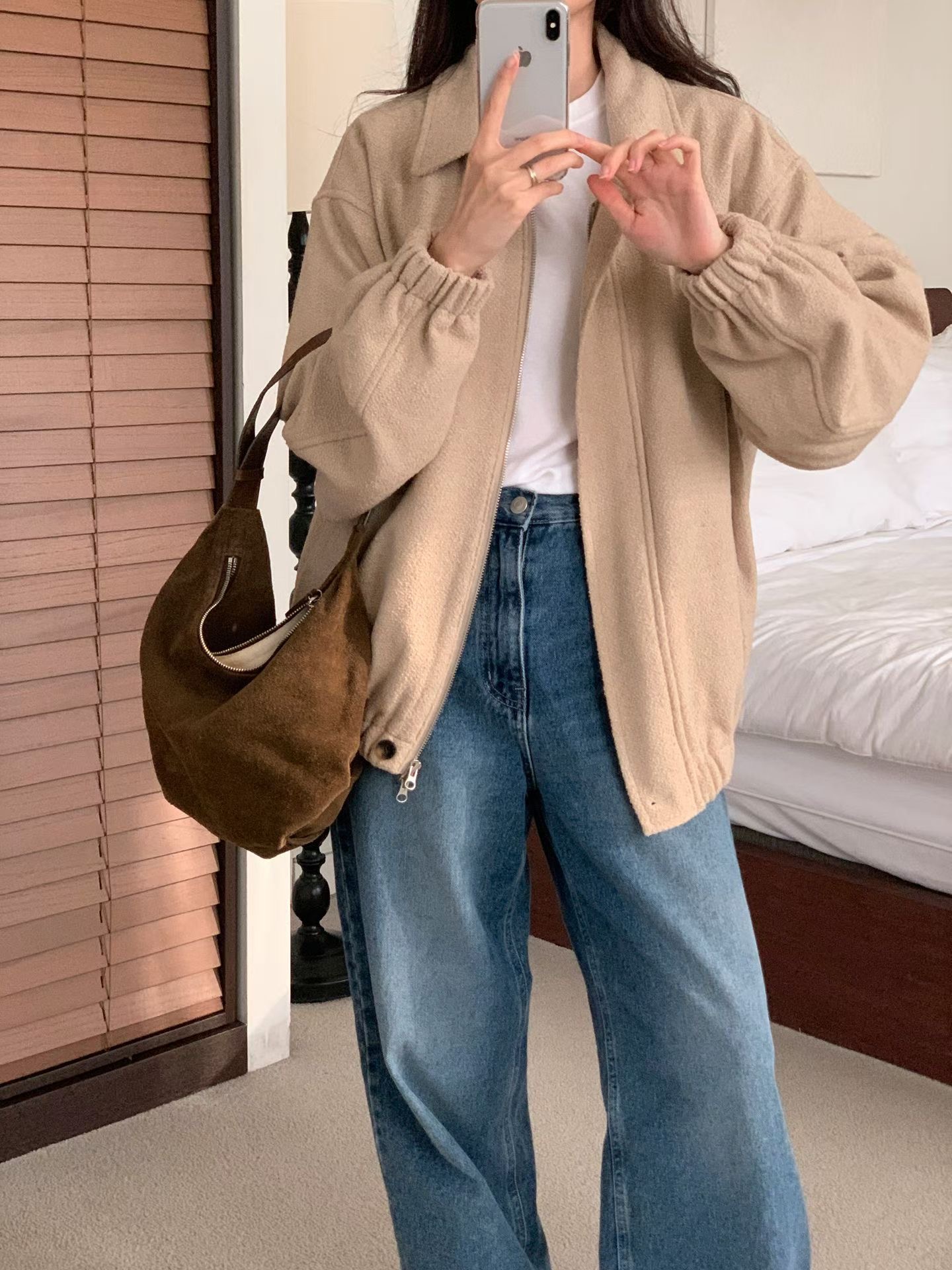 RICCO東大門實拍女裝新品熱賣26春夏真品推薦人氣時尚夾克RICCO夾克圖色1