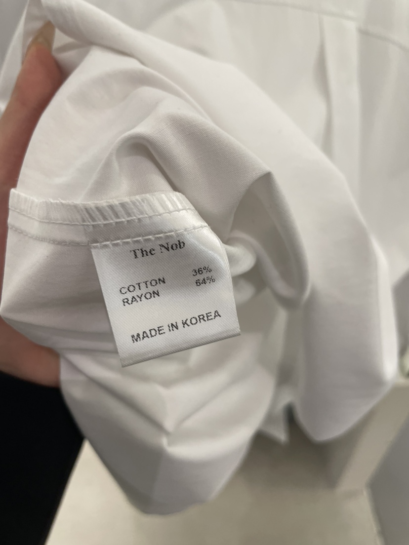 NOB東大門實拍女裝新款休閑時尚職業推薦人氣熱賣襯衫蕾絲衫NOB襯衫/蕾絲衫