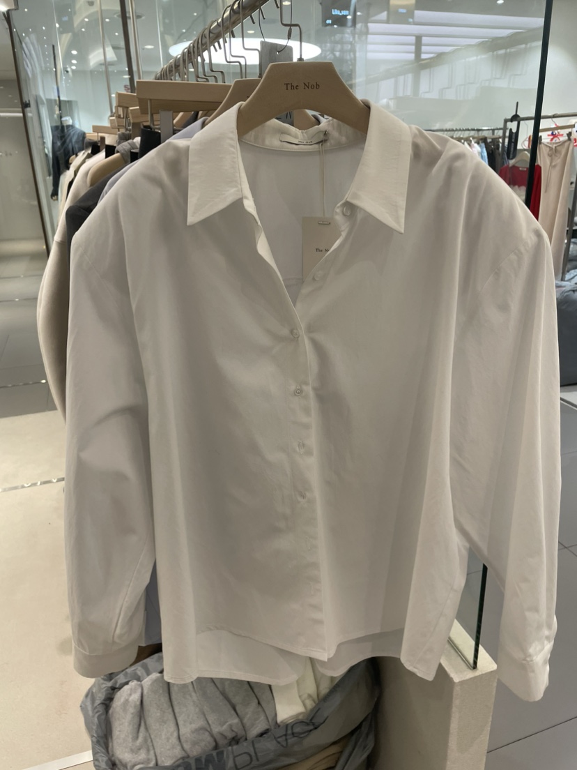 NOB東大門實拍女裝新款休閑時尚職業推薦人氣熱賣襯衫蕾絲衫NOB襯衫/蕾絲衫圖色1