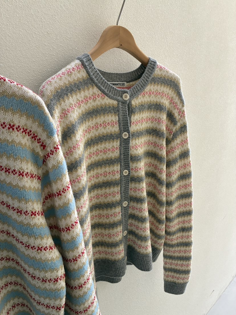 ROMANTICIZE東大門直郵女士新款人氣休閑熱賣時尚針織衫開衫ROMANTICIZE針織衫