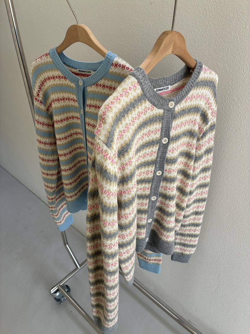 ROMANTICIZE東大門直郵女士新款人氣休閑熱賣時尚針織衫開衫ROMANTICIZE針織衫