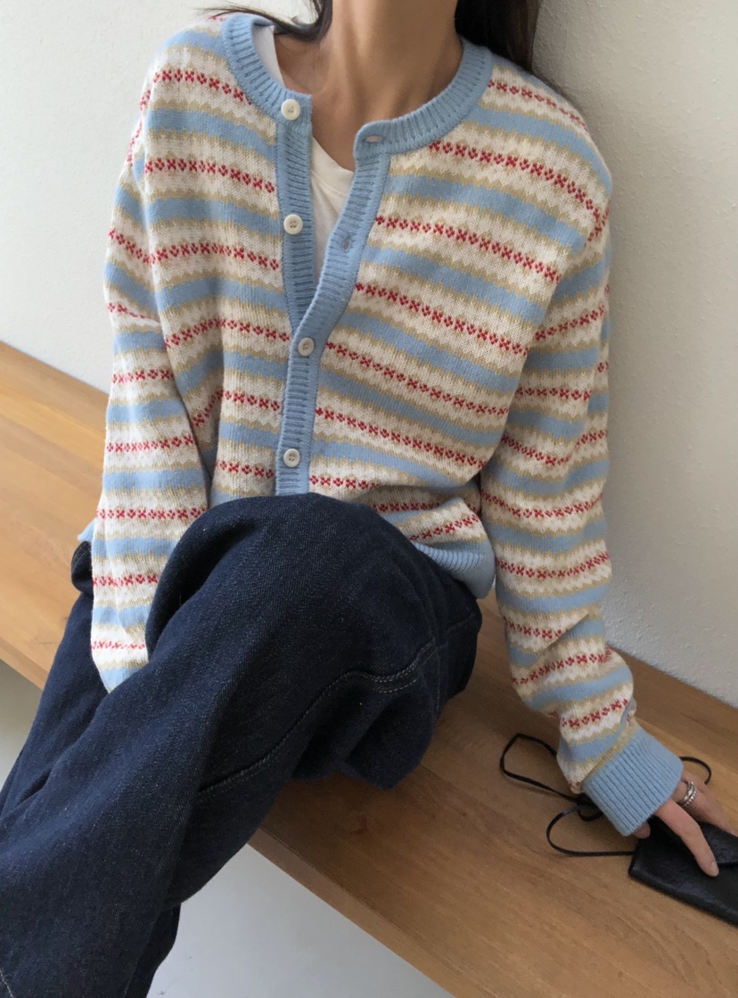 ROMANTICIZE東大門直郵女士新款人氣休閑熱賣時尚針織衫開衫ROMANTICIZE針織衫