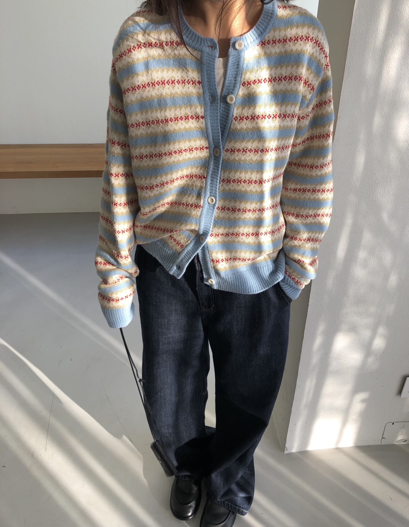 ROMANTICIZE東大門直郵女士新款人氣休閑熱賣時尚針織衫開衫ROMANTICIZE針織衫