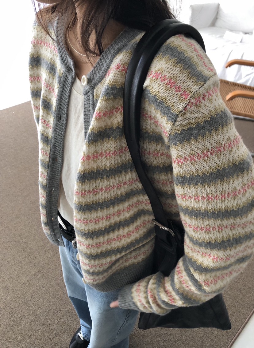 ROMANTICIZE東大門直郵女士新款人氣休閑熱賣時尚針織衫開衫ROMANTICIZE針織衫