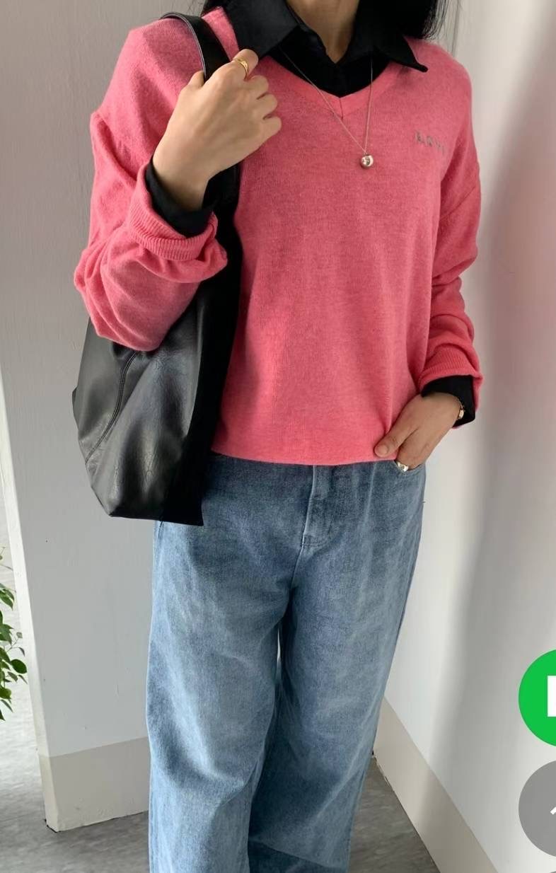 RICCO韓國直郵女裝新品26春夏人氣熱賣推薦職業休閑針織衫RICCO針織衫