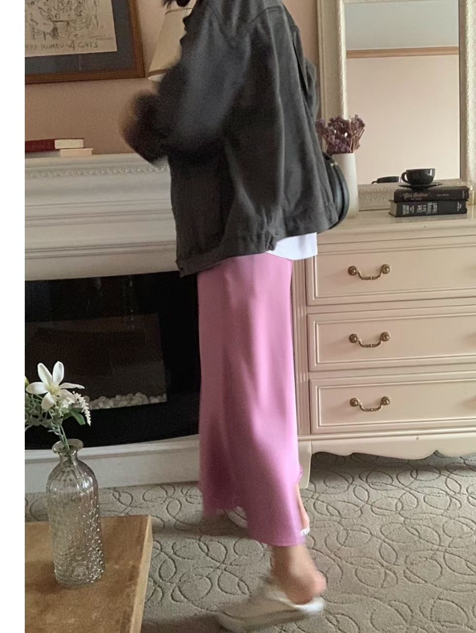 RICCO東大門實拍女士新品時尚26春夏推薦熱賣真品職業長裙RICCO長裙