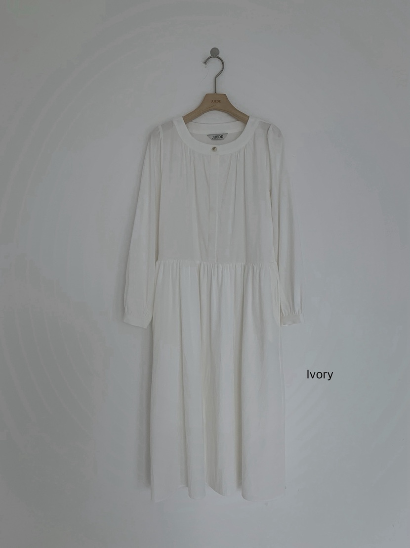 JUEDE韓國代購女士新品26春夏職業連衣裙JUEDE連衣裙圖色1