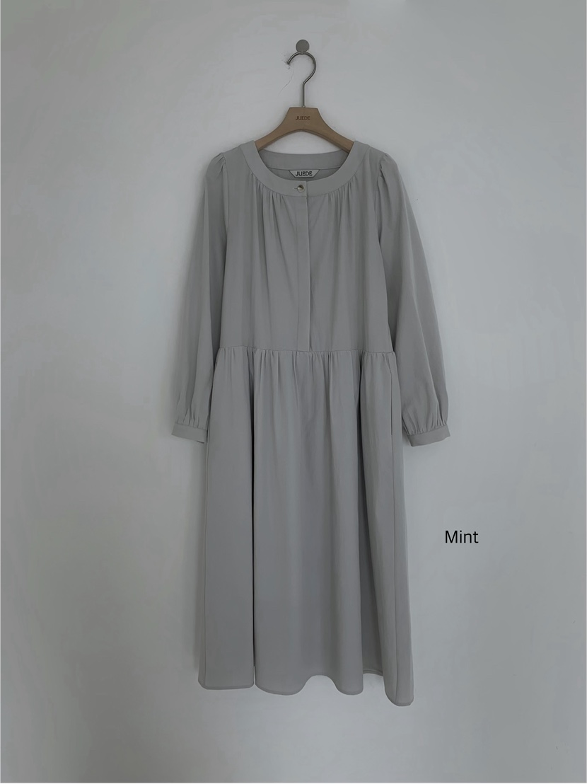 JUEDE韓國代購女士新品26春夏職業連衣裙JUEDE連衣裙圖色2