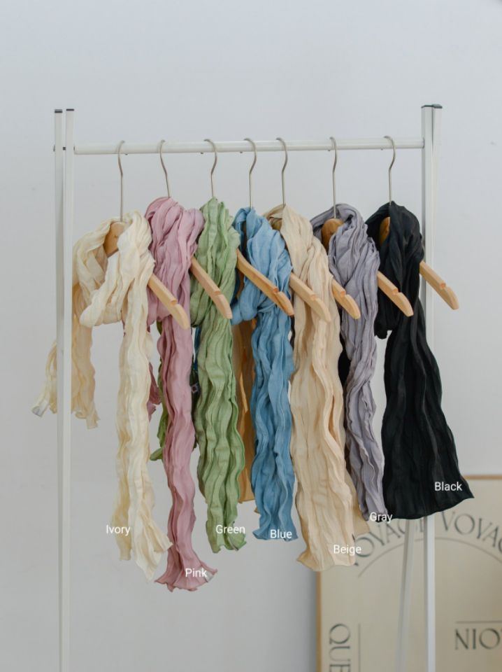 EBADA東大門實拍女士新款人氣真品推薦職業熱賣26春夏圍巾披肩EBADA圍巾/披肩