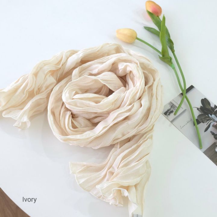 EBADA東大門實拍女士新款人氣真品推薦職業熱賣26春夏圍巾披肩EBADA圍巾/披肩圖色5